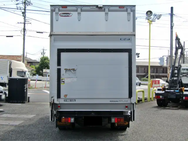 日産 アトラス 小型 アルミバン パワーゲート CBF-SQ2F24の中古トラック画像3