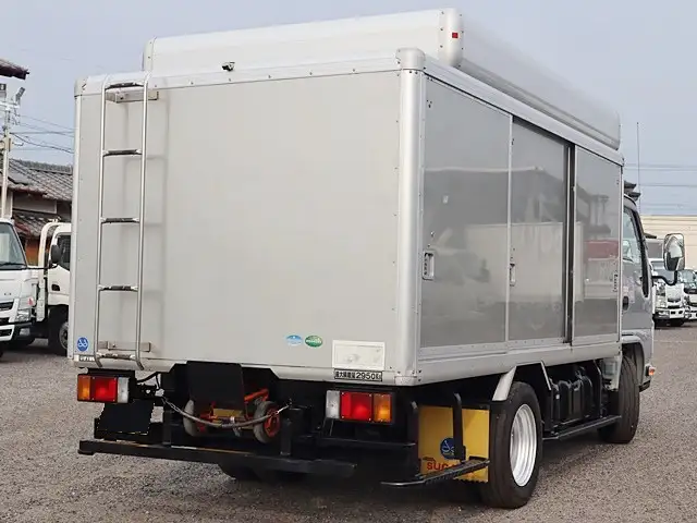 いすゞ エルフ 小型 アルミバン ボトルカー TKG-NKR85Nの中古トラック画像3