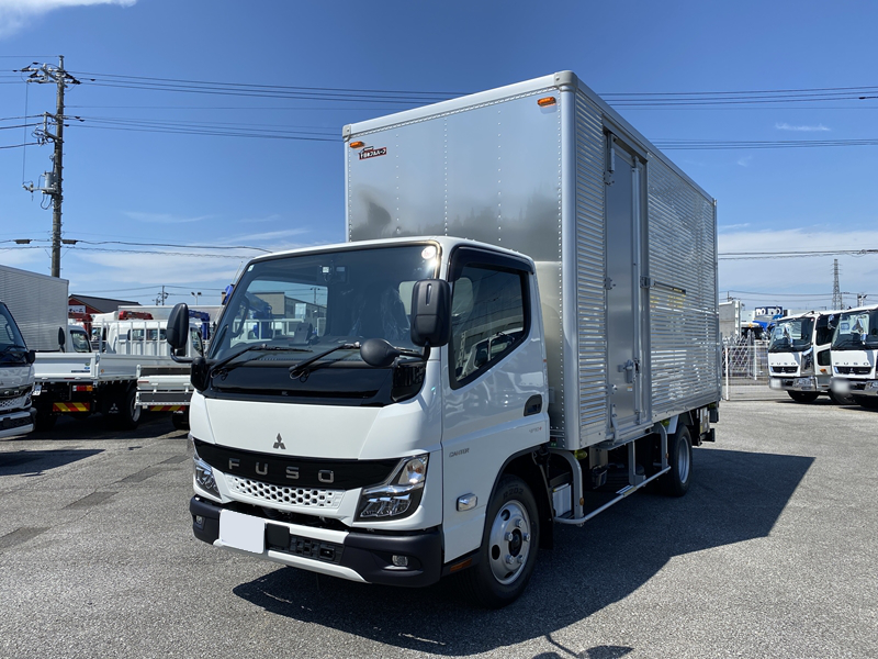 三菱 キャンター 小型 アルミバン 標準ロング