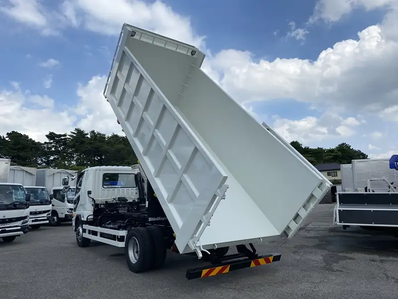 三菱 ファイター 中型/増トン ダンプ 土砂禁 ベッドの中古トラック画像10