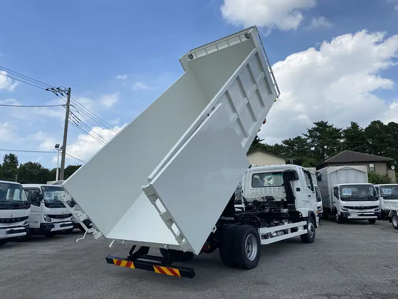三菱 ファイター 中型/増トン ダンプ 土砂禁 ベッドの中古トラック画像8