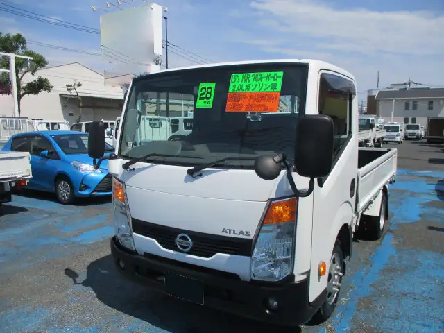 日産 アトラス 小型 平ボディ CBF-SQ2F24 H28の中古トラック画像1
