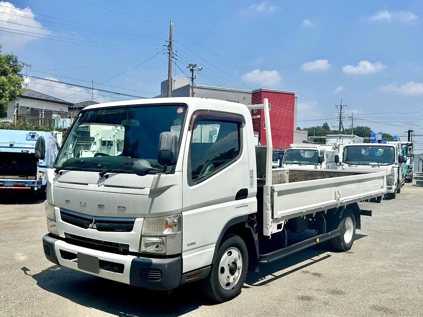 三菱 キャンター 小型 平ボディ TPG-FEB50 H29の中古トラック画像1