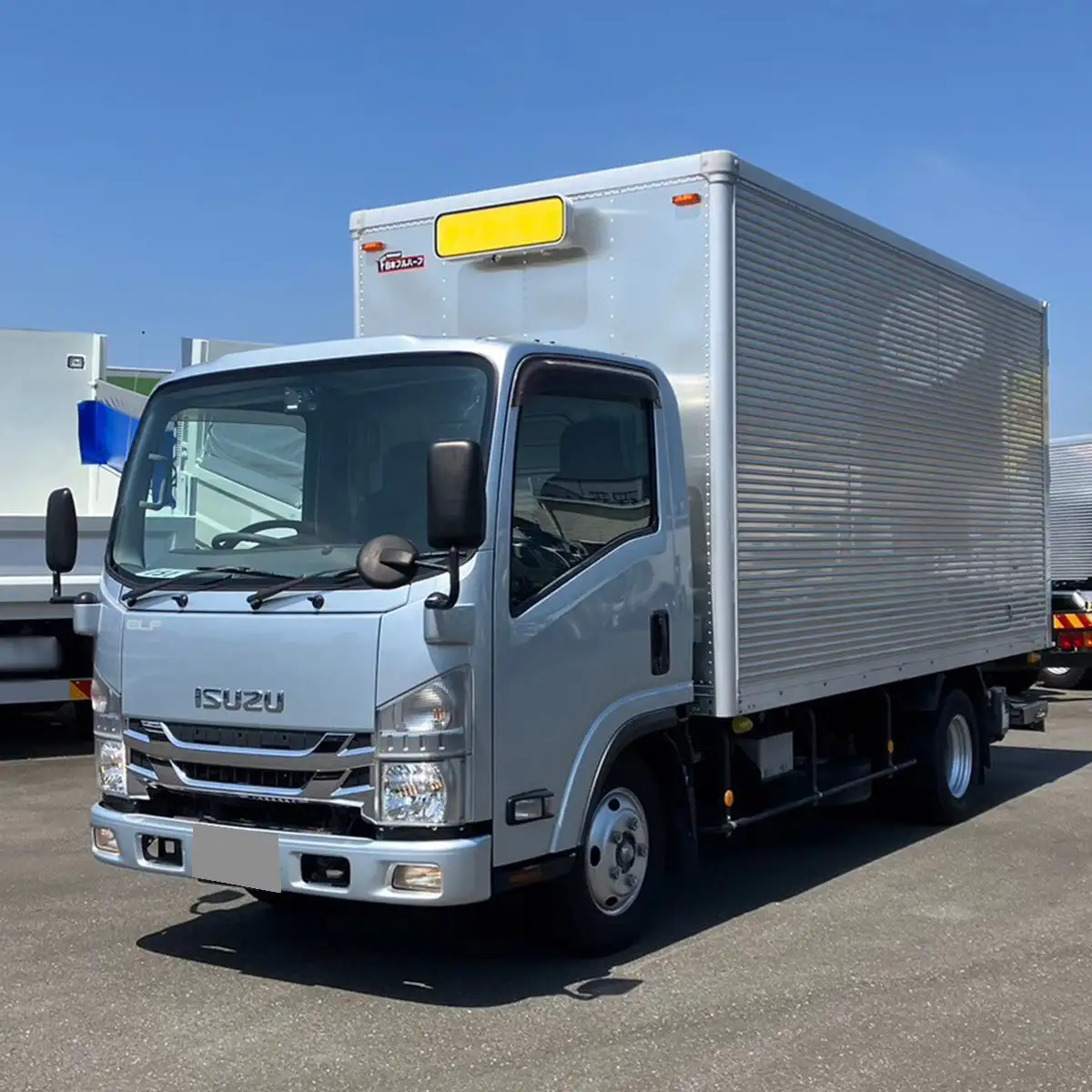 いすゞ エルフ 小型 アルミバン パワーゲート TRG-NMR85ANの中古トラック画像1