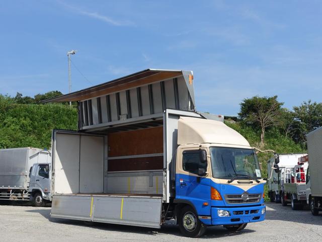 日野 レンジャー 中型/増トン ウイング ワイド QKG-FJ7JKAG