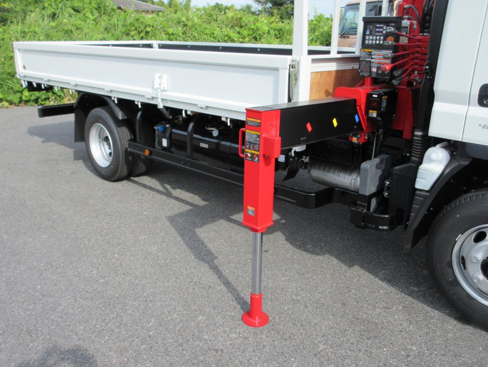 三菱 キャンター 小型 クレーン付 4段 ラジコンの中古トラック画像8