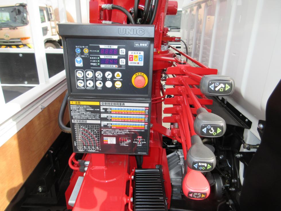 三菱 キャンター 小型 クレーン付 4段 ラジコンの中古トラック画像6