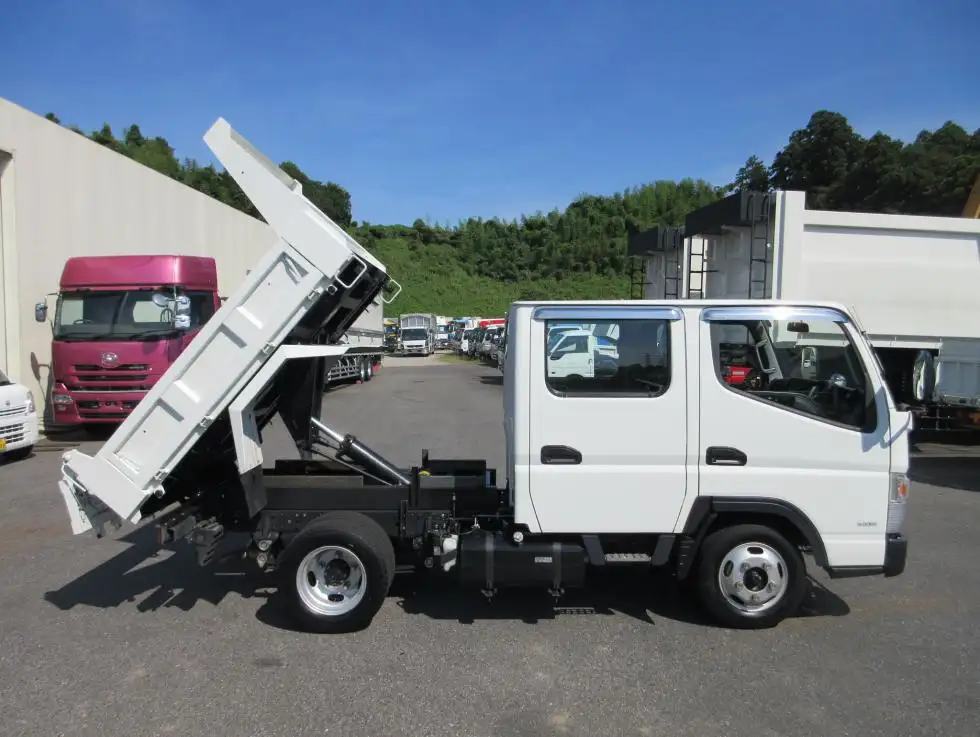 三菱 キャンター 小型 ダンプ Wキャブ TPG-FBA20の中古トラック画像4