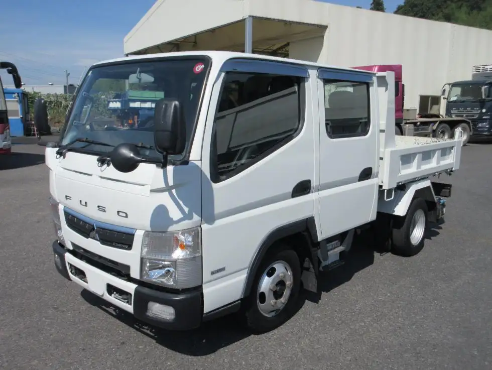 三菱 キャンター 小型 ダンプ Wキャブ TPG-FBA20の中古トラック画像1