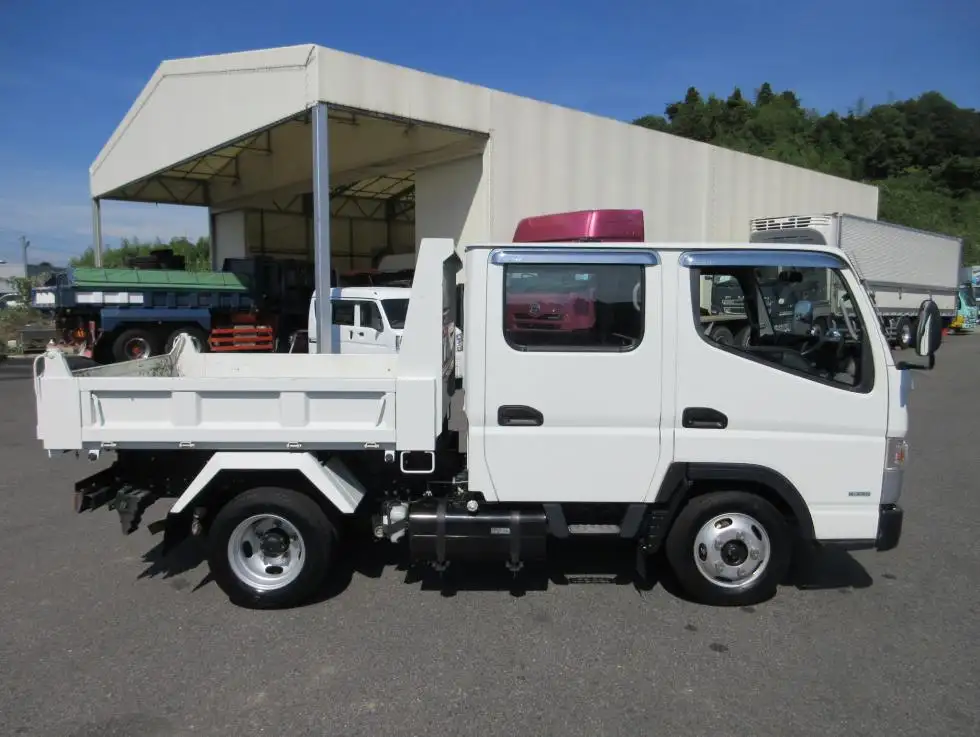 三菱 キャンター 小型 ダンプ Wキャブ TPG-FBA20の中古トラック画像2