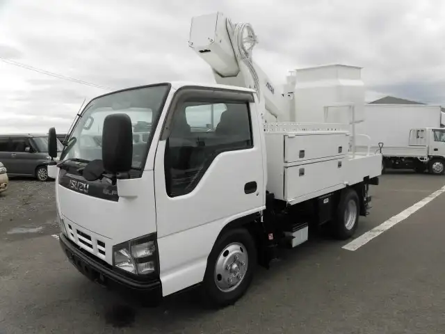 いすゞ エルフ 小型 高所・建柱車 高所作業車 PB-NKR81ANの中古トラック画像1