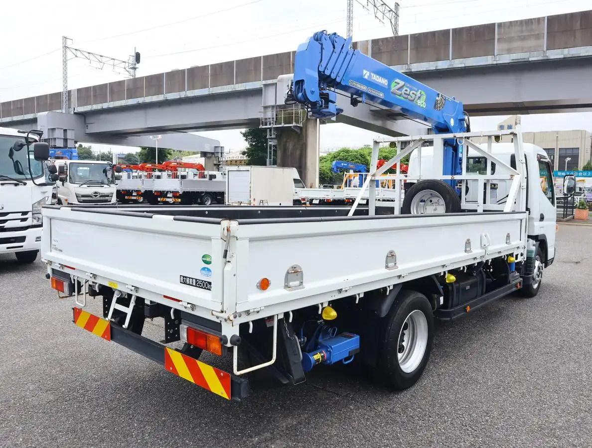 日産 アトラス 小型 クレーン付 床鉄板 6段の中古トラック画像3