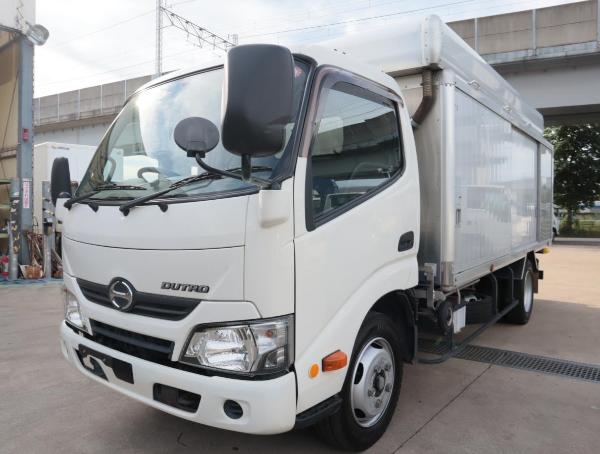 日野 デュトロ 小型 アルミバン 標準ロング TKG-XZU655M