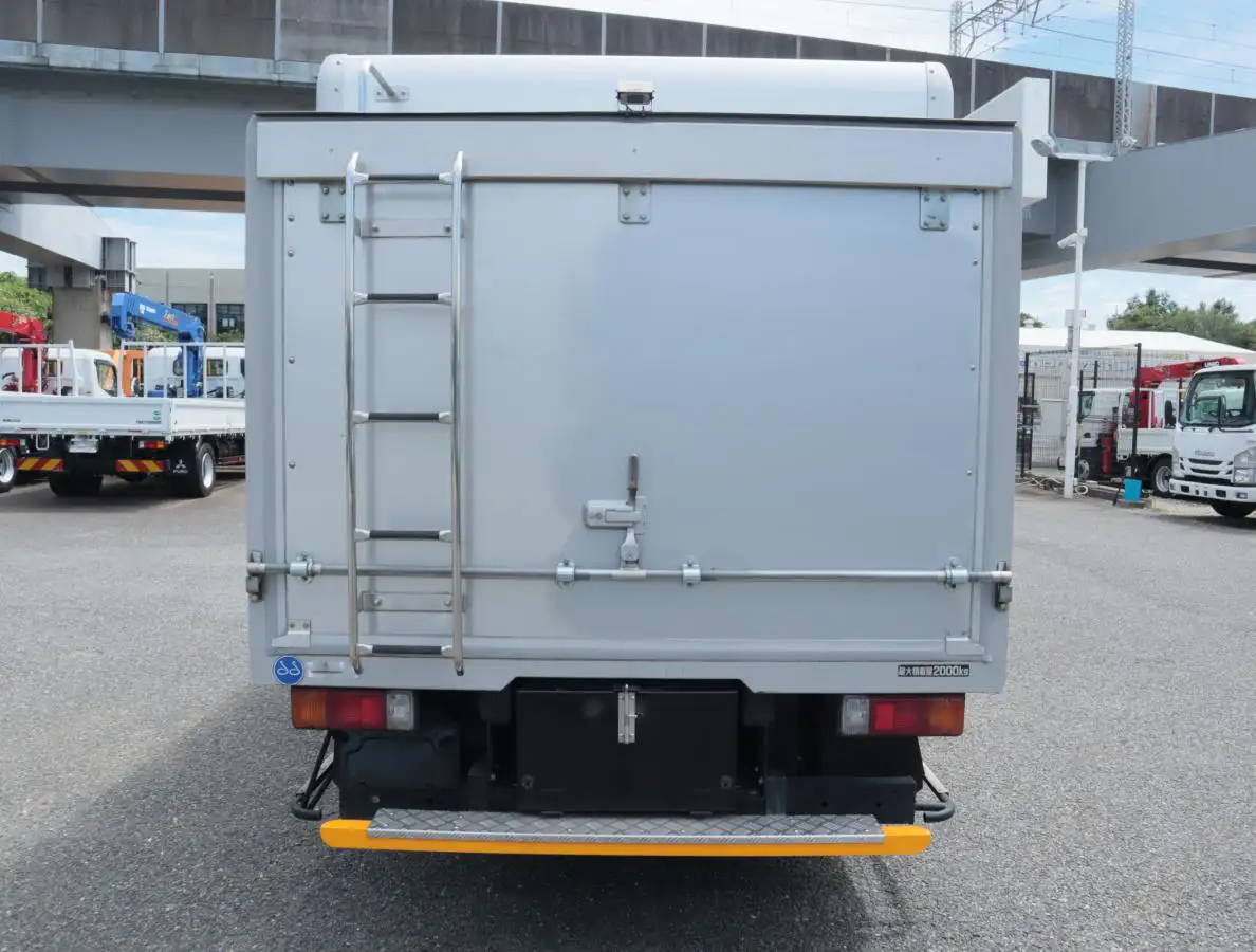 日野 デュトロ 小型 アルミバン ボトルカー サイドドアの中古トラック画像4