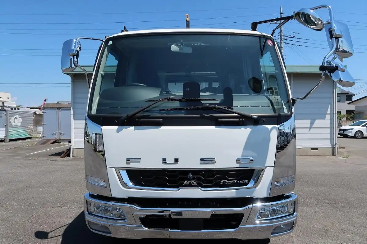 三菱 ファイター 中型/増トン アームロール ツインホイスト ベッドの中古トラック画像2
