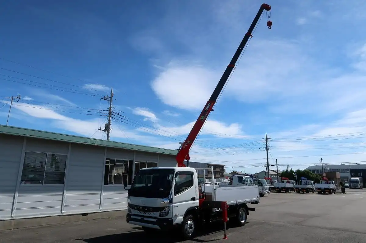三菱 キャンター 小型 クレーン付 アルミブロック 4段の中古トラック画像11