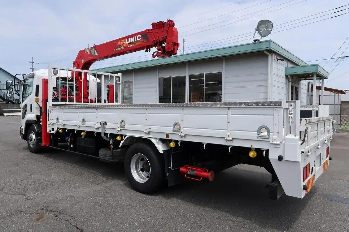 いすゞ フォワード 中型/増トン 車両重機運搬 6段クレーン ラジコンの中古トラック画像4