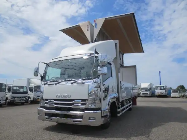 いすゞ フォワード 中型/増トン ウイング ベッド 2RG-FRR90S2の中古トラック画像10