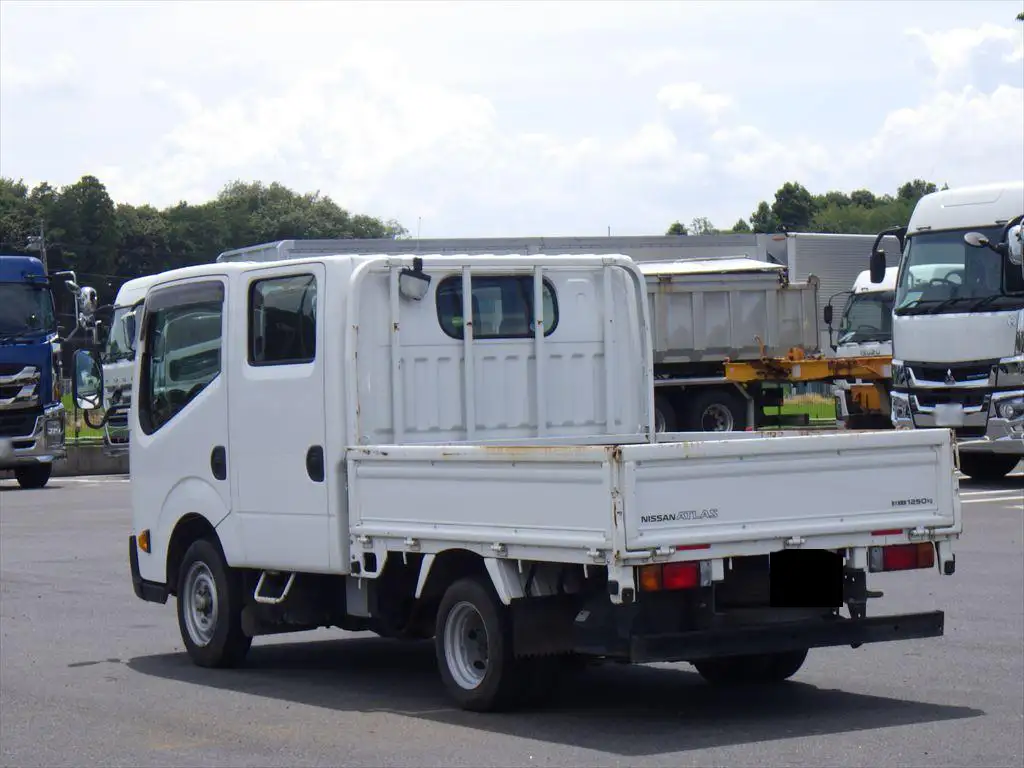 日産 アトラス 小型 平ボディ Wキャブ CBF-SQ2F24の中古トラック画像5