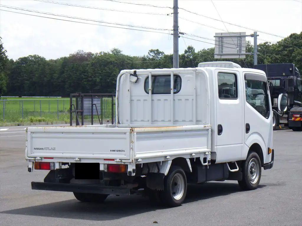 日産 アトラス 小型 平ボディ Wキャブ CBF-SQ2F24の中古トラック画像3