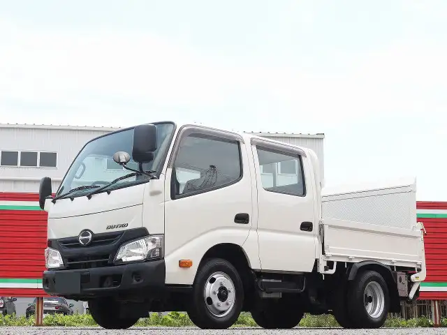 日野 デュトロ 小型 平ボディ Wキャブ パワーゲート の中古トラック【車両No.170309】
