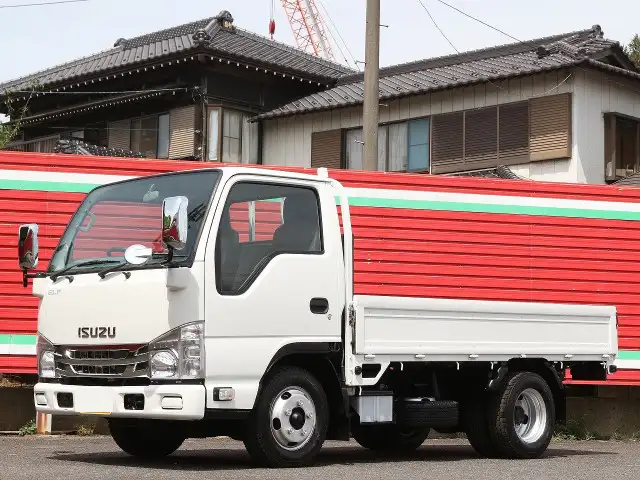 いすゞ エルフ 小型 平ボディ TPG-NJR85A H29の中古トラック画像1