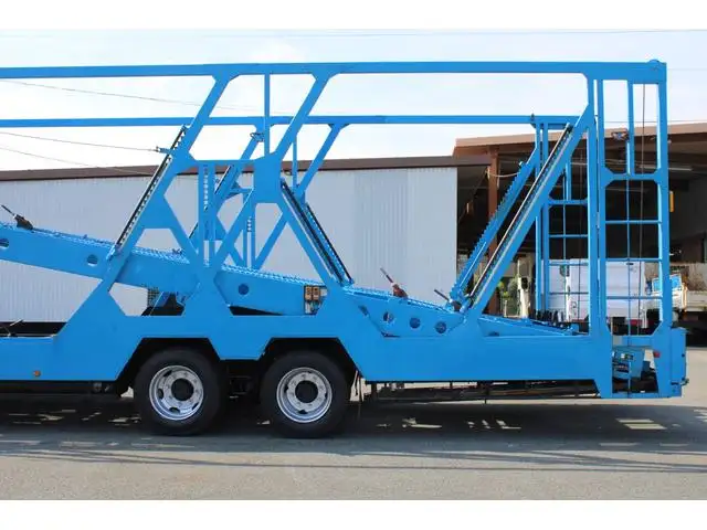 三菱 ファイター 中型/増トン 車両重機運搬 ウインチ ベッドの中古トラック画像6