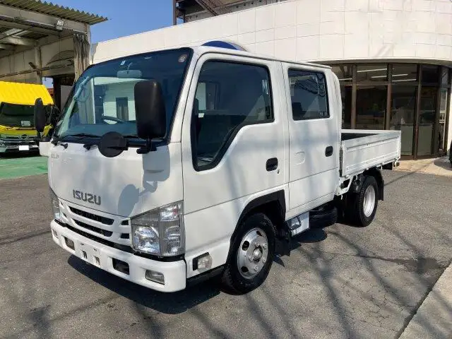 いすゞ エルフ 小型 平ボディ Wキャブ TRG-NJR85A の中古トラック【車両No.170461】