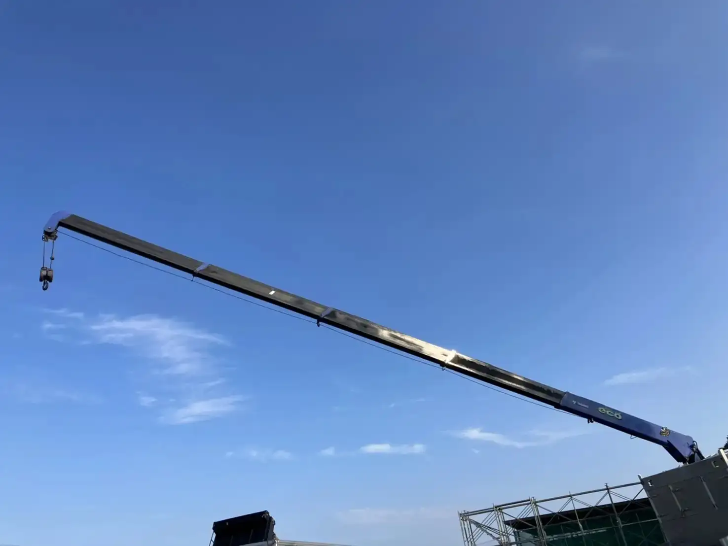 三菱 スーパーグレート 大型 車両重機運搬 5段クレーン ラジコンの中古トラック画像8