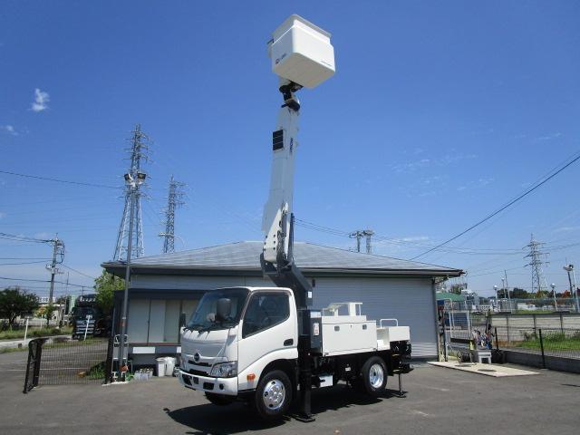 日野 デュトロ 小型 高所・建柱車 高所作業車 2RG-XZU600X