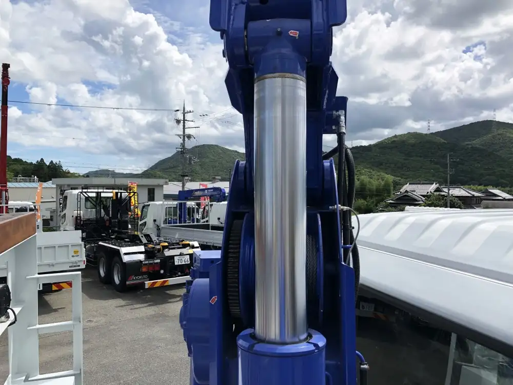 三菱 スーパーグレート 大型 車両重機運搬 4段クレーン ラジコンの中古トラック画像6