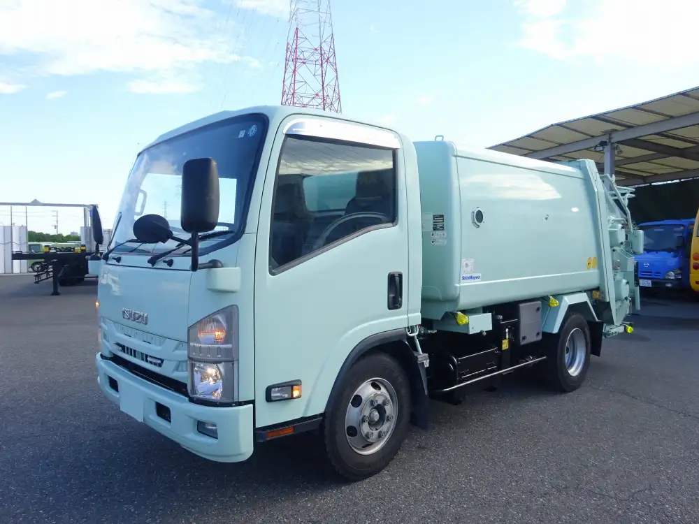 いすゞ エルフ 小型 パッカー車 巻き込み式 回転ダンプ式 の中古トラック【車両No.170449】