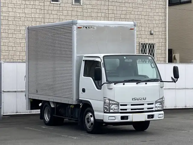 いすゞ エルフ 小型 アルミバン パワーゲート サイドドアの中古トラック画像2