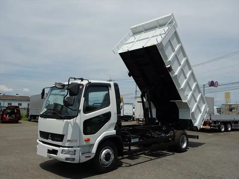 三菱 ファイター 中型/増トン ダンプ 土砂禁 2KG-FK72FZの中古トラック画像5