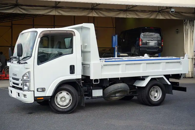 いすゞ エルフ 小型 ダンプ ローダー 強化 の中古トラック【車両No.170571】