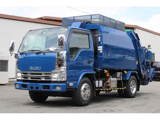 いすゞ エルフ 小型 パッカー車 プレス式 ｜画像1