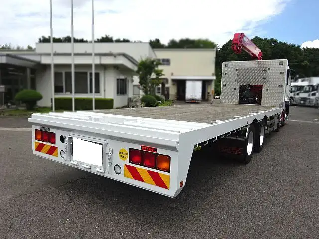 三菱 スーパーグレート 大型 車両重機運搬 4段クレーン ラジコンの中古トラック画像2