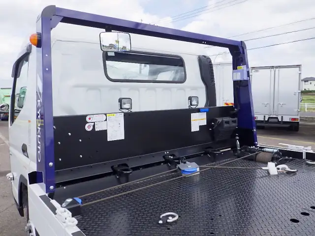 三菱 キャンター 小型 車両重機運搬 ラジコン ウインチの中古トラック画像4
