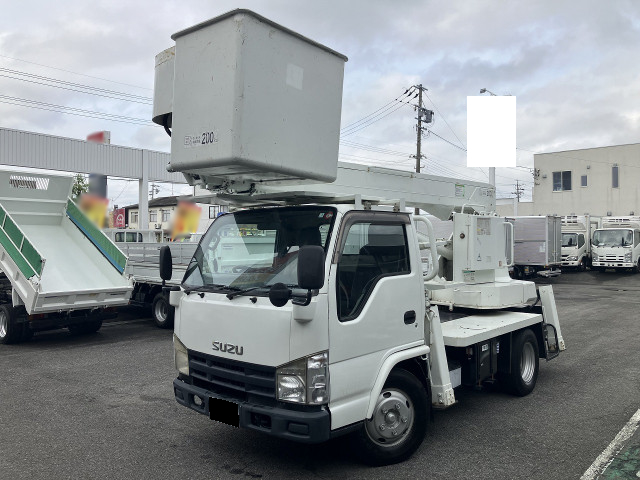 いすゞ エルフ 小型 高所・建柱車 高所作業車 BDG-NKR85N