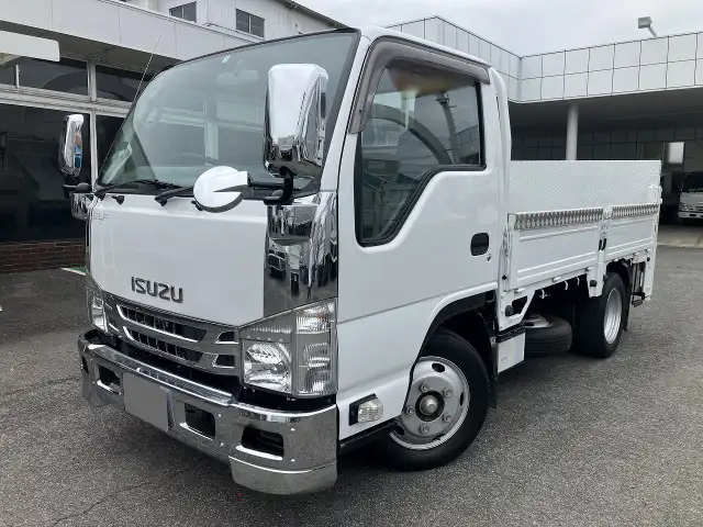 いすゞ エルフ 小型 平ボディ パワーゲート 床鉄板 の中古トラック【車両No.170725】