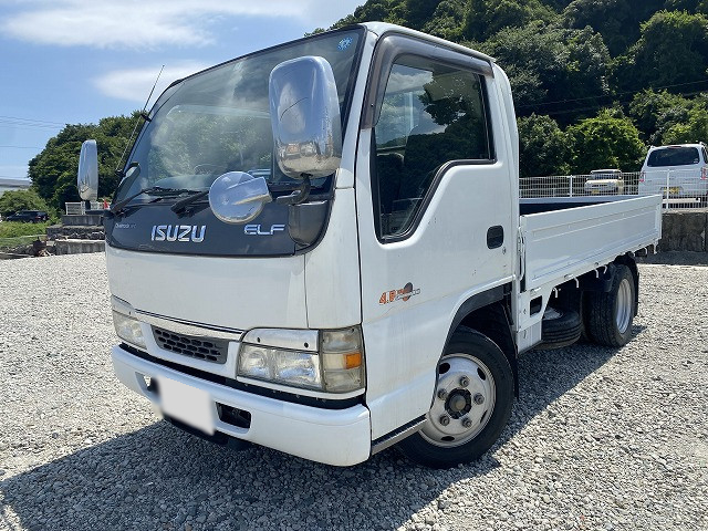 いすゞ エルフ 小型 平ボディ 10尺 KR-NKR81EA