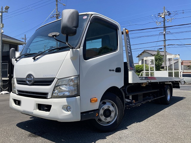 日野 デュトロ 小型 車両重機運搬 セーフティーローダー TKG-XZU720M