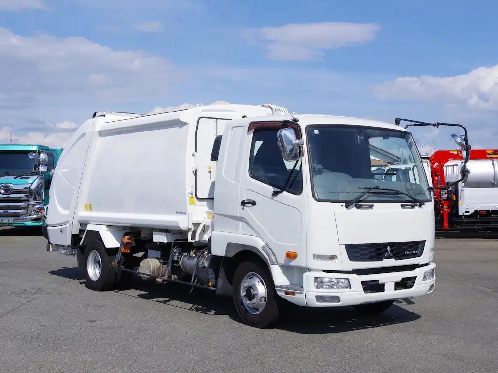 三菱 ファイター 中型/増トン パッカー車 プレス式 TKG-FK61Fの中古トラック画像2