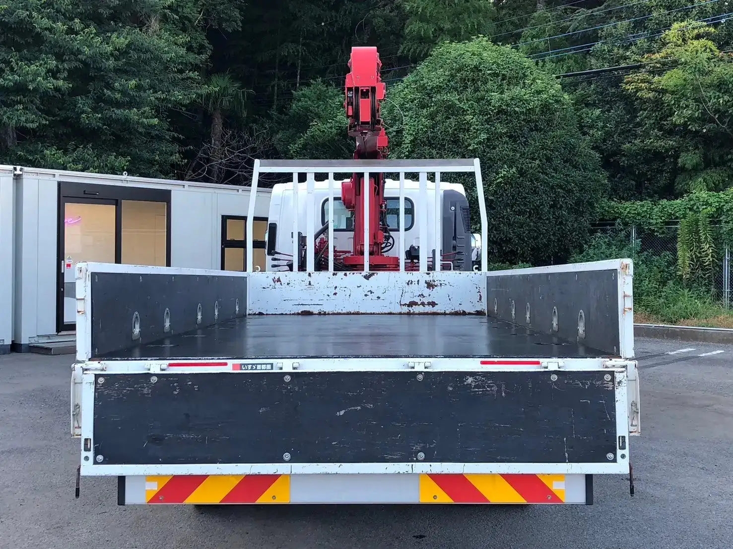 いすゞ エルフ 小型 クレーン付 床鉄板 4段の中古トラック画像5