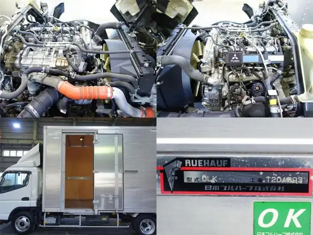 三菱 キャンター 小型 アルミバン サイドドア 3枚観音の中古トラック画像14