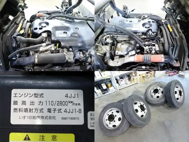いすゞ エルフ 小型 冷凍冷蔵 中温 パワーゲートの中古トラック画像14