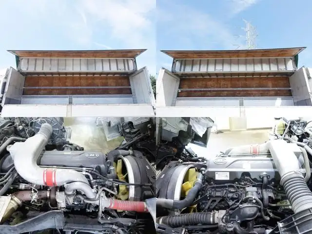 日産UD クオン 大型 ウイング エアサス ベッドの中古トラック画像6