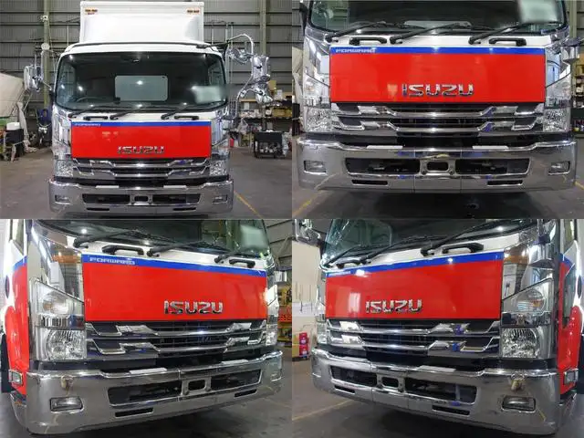 いすゞ フォワード 中型/増トン アルミバン エアサス ベッドの中古トラック画像2
