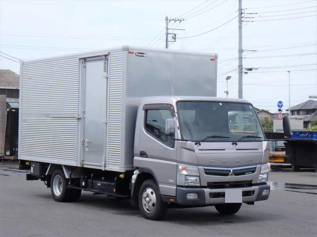 三菱 キャンター 小型 アルミバン パワーゲート サイドドアの中古トラック画像2