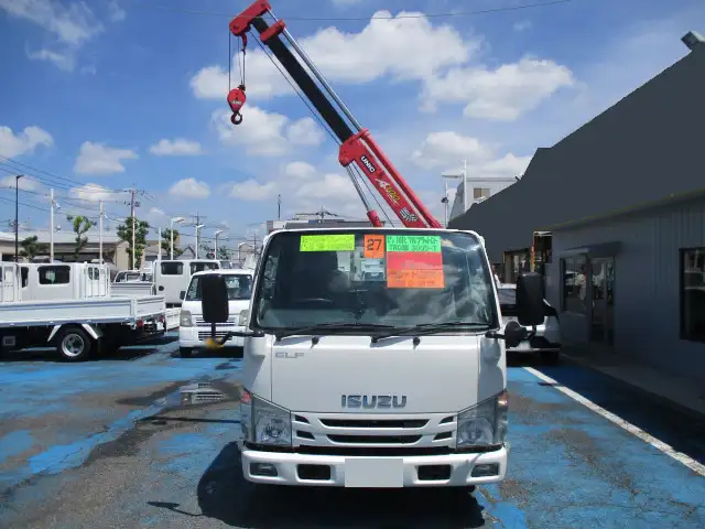 いすゞ エルフ 小型 クレーン付 横置簡易クレーン 3段の中古トラック画像9